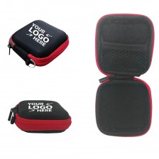 Square EVA Carrying Headphones Case with Loop